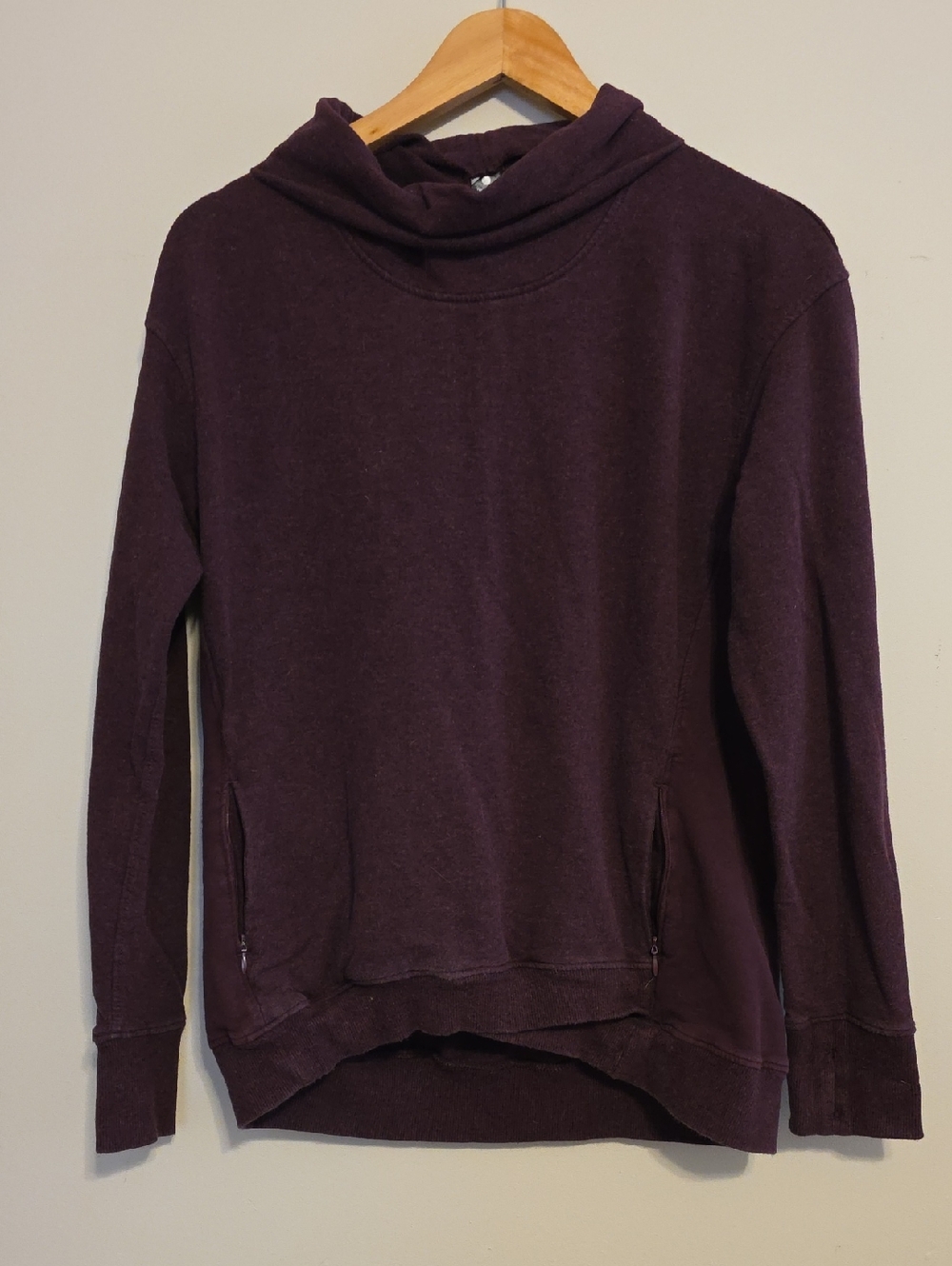 Yogalicious Plum Purple Hoodie Sweatshirt